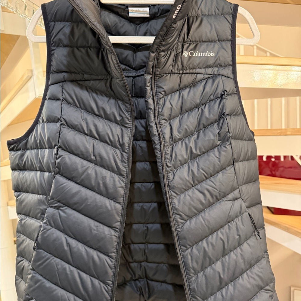 Columbia Charcoal Quilted Vest
